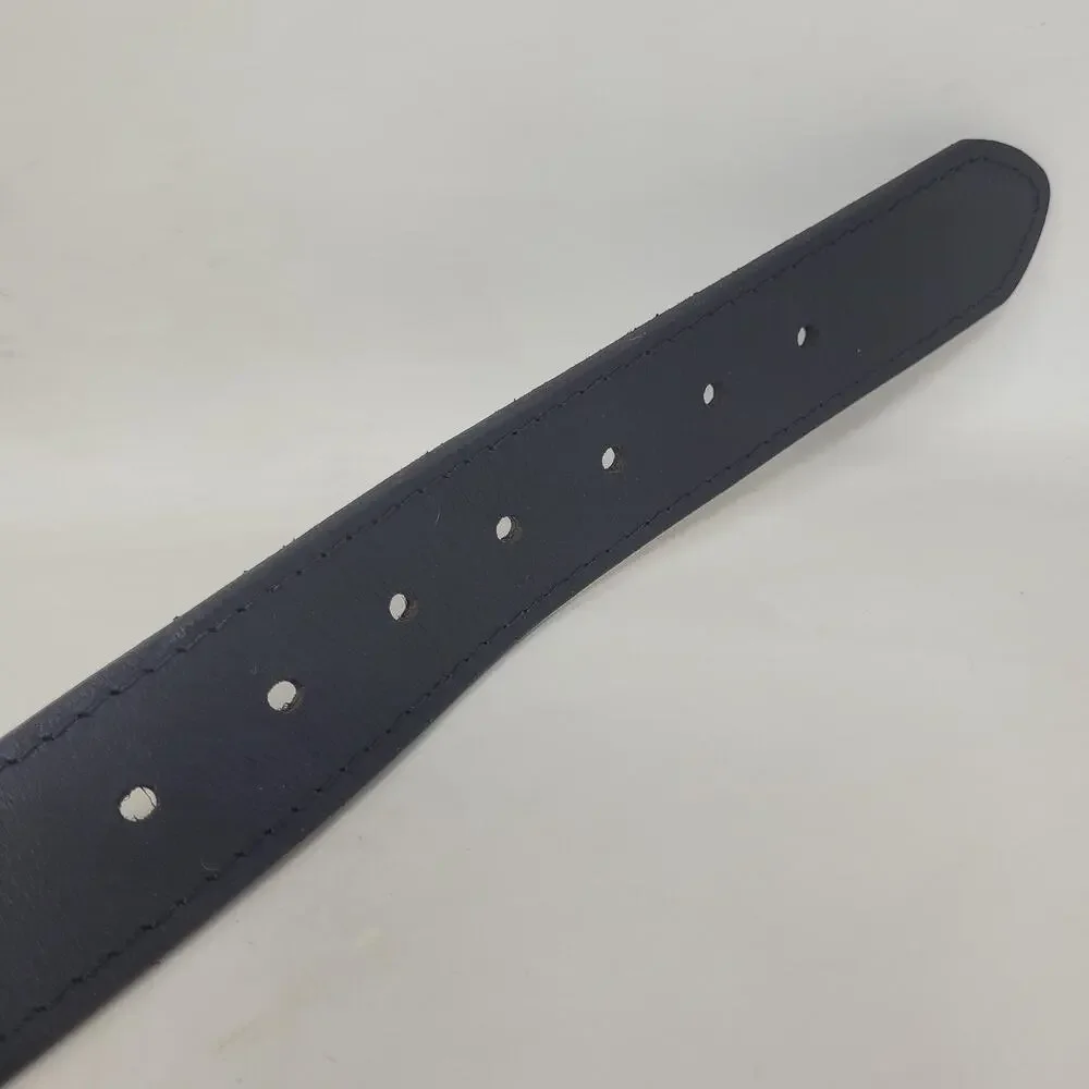 Wrangler Belt Mens 50 Black Leather Work Casual Rugged Utility Basic‎ Everyday